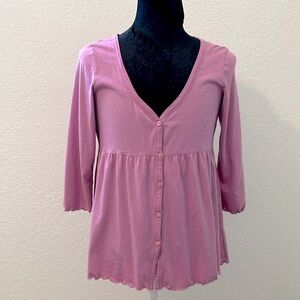 J. Jill Button-Front Top